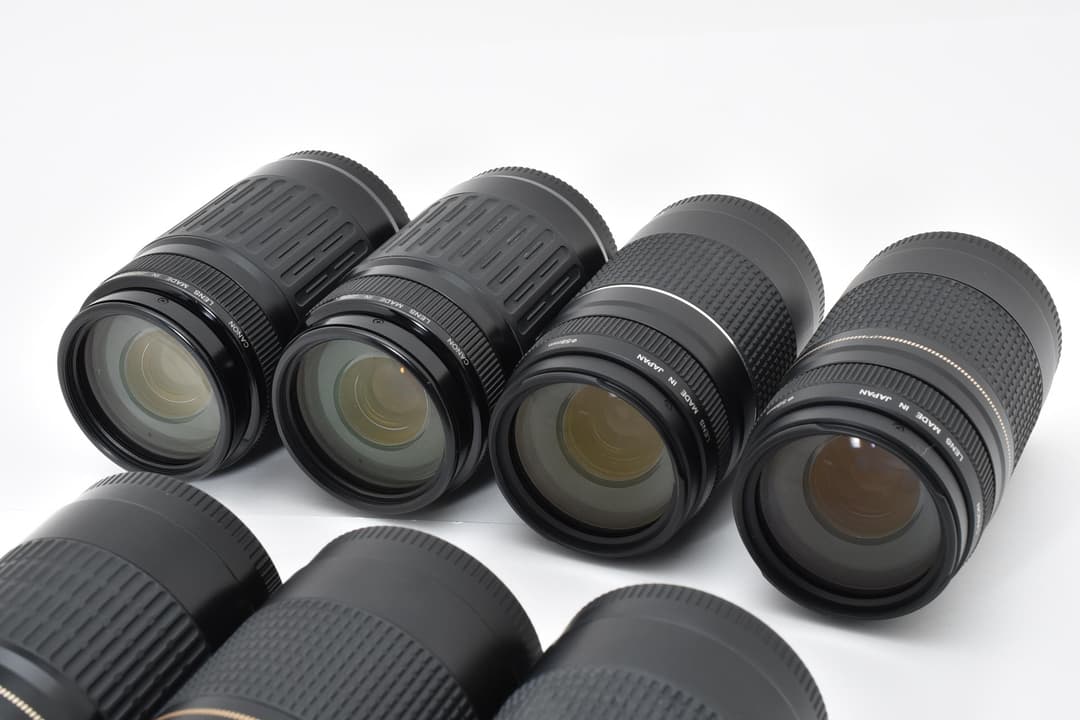 Canon EF 望遠レンズ 7本 まとめ EF 75-300mm 0257