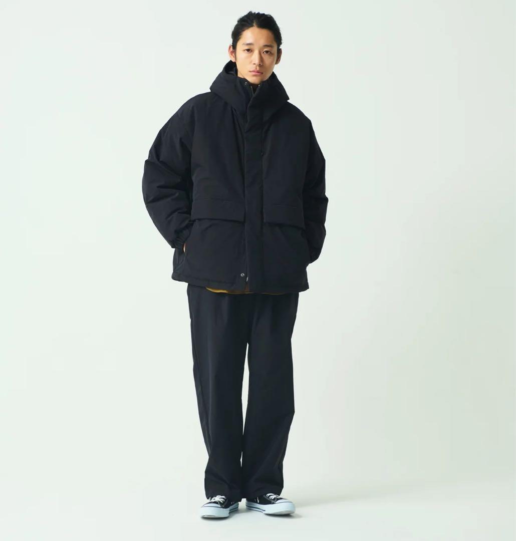 RHYTHR リズル PADDING MOUNTAIN JACKET 黒 S