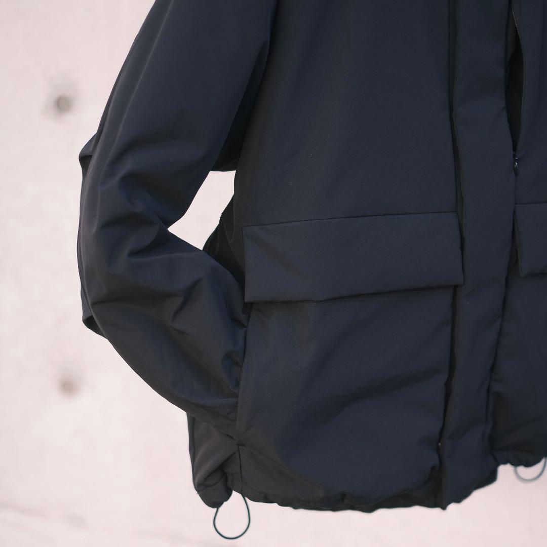 RHYTHR リズル PADDING MOUNTAIN JACKET 黒 S