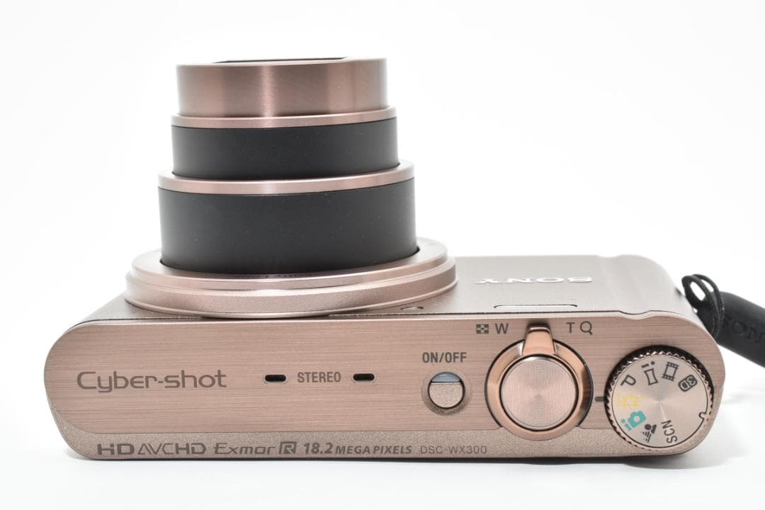 【美品】SONY Cyber-shot DSC-WX300 ブラウン　動作確認済