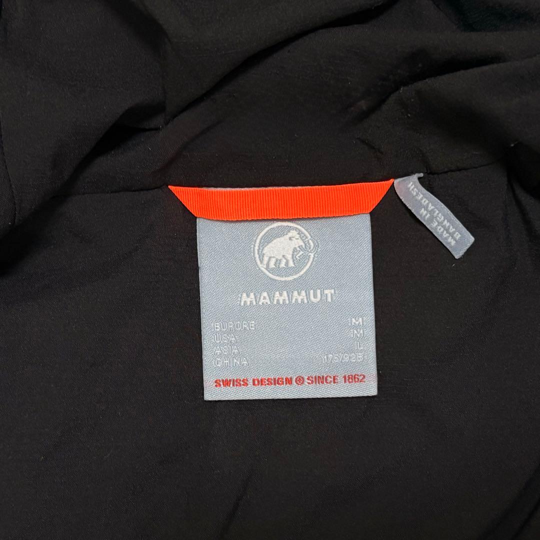 MAMMUT ブラック マウンテンパーカー