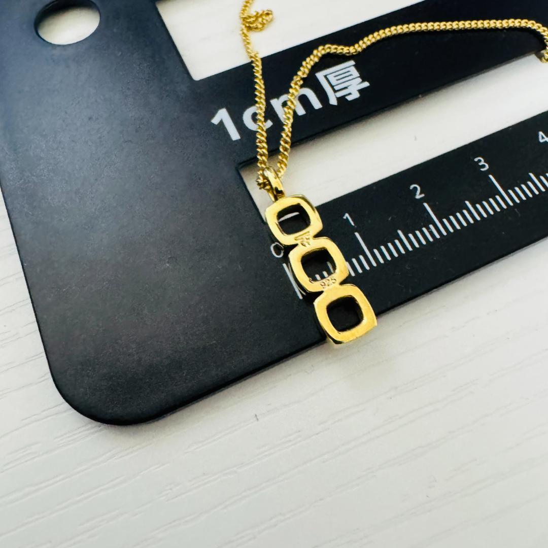 TOMWOOD Mini Cushion Pendant SV925 ゴールド