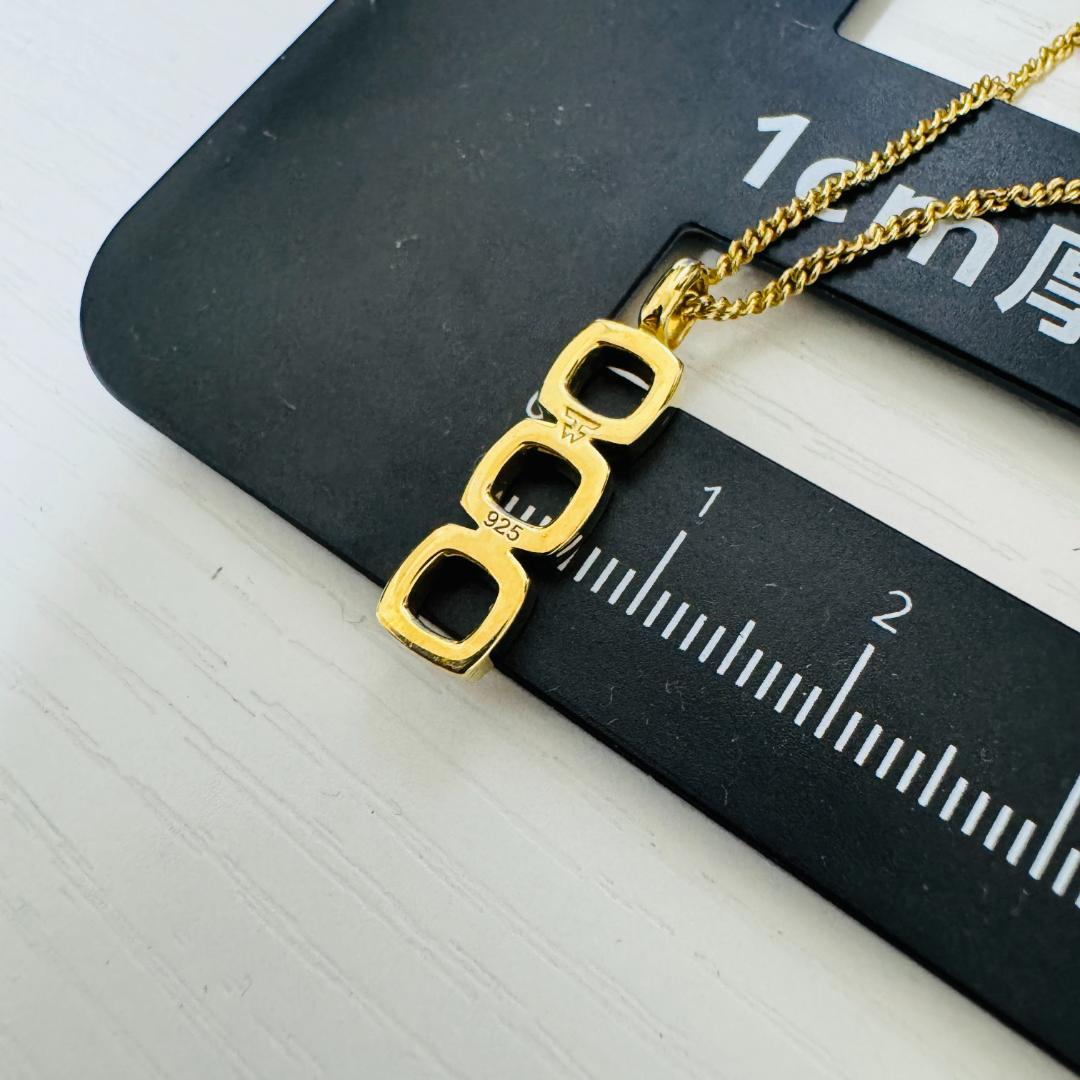 TOMWOOD Mini Cushion Pendant SV925 ゴールド