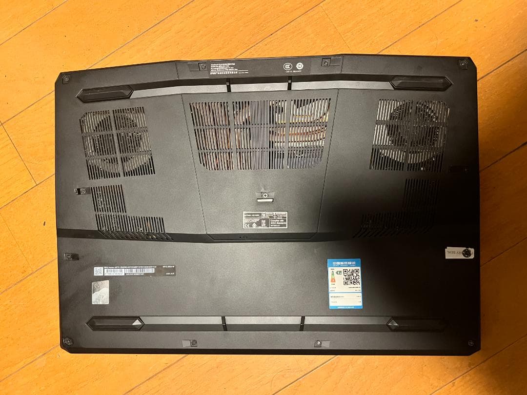 Windowsノート本体 MSI GP76 12700h+3070TI