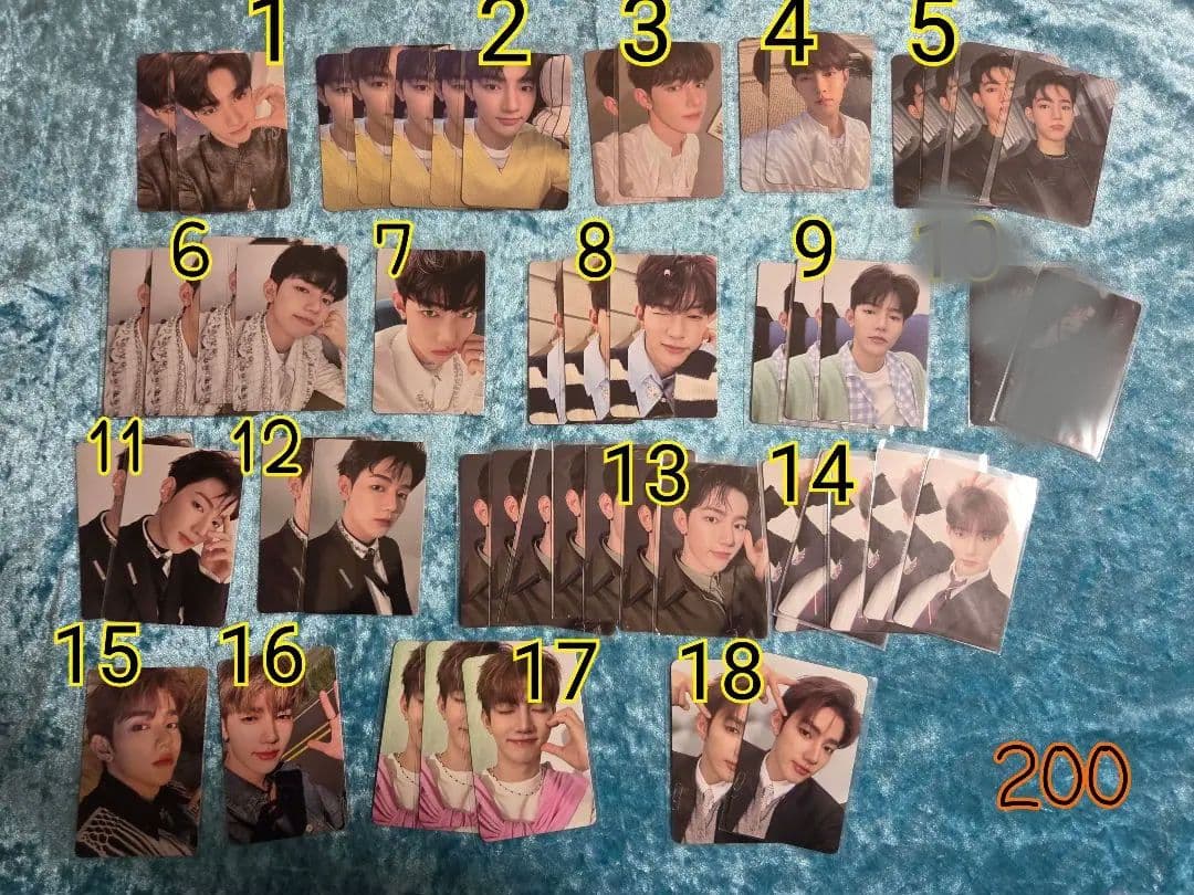 ZEROBASEONE ZB1 ゼベワン　トレカ　セット　まとめ売り