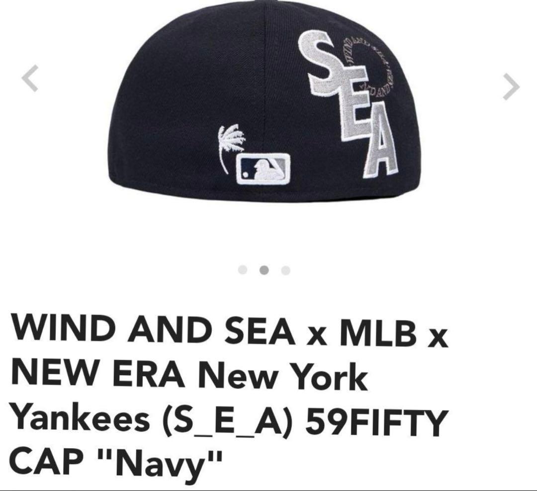 WIND AND SEA new era YANKEES 59 1/2 コラボ