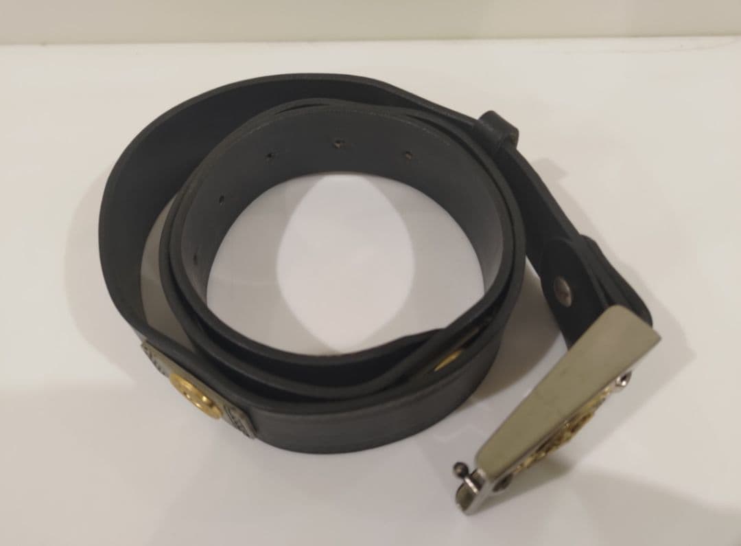 【希少・超レア】ジャンニヴェルサーチ メデューサ柄 本革 メンズ ベルト