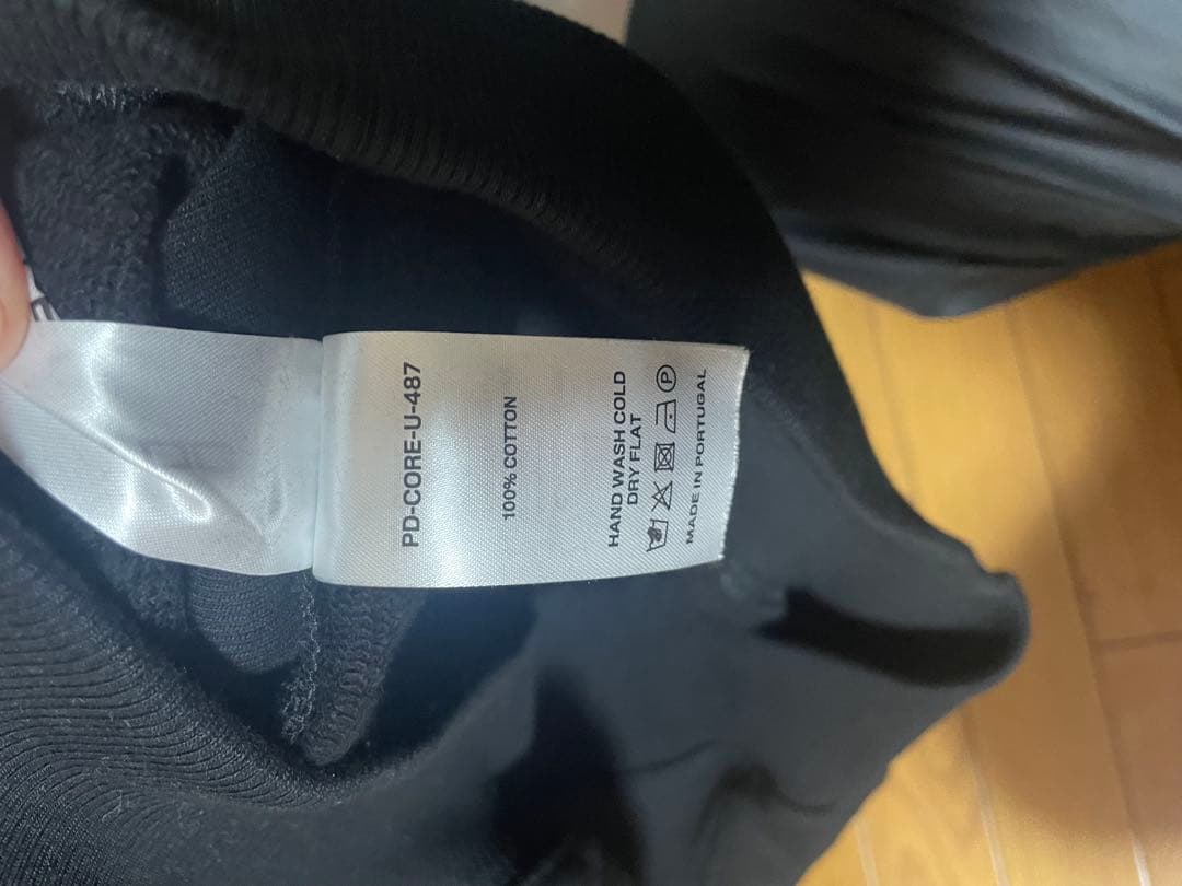 PETER DO ブラック トレーナー