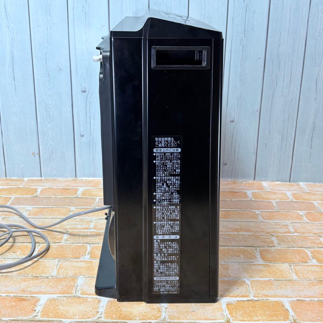 リンナイ RC-U5801E ガスファンヒーター 都市ガス ブラック