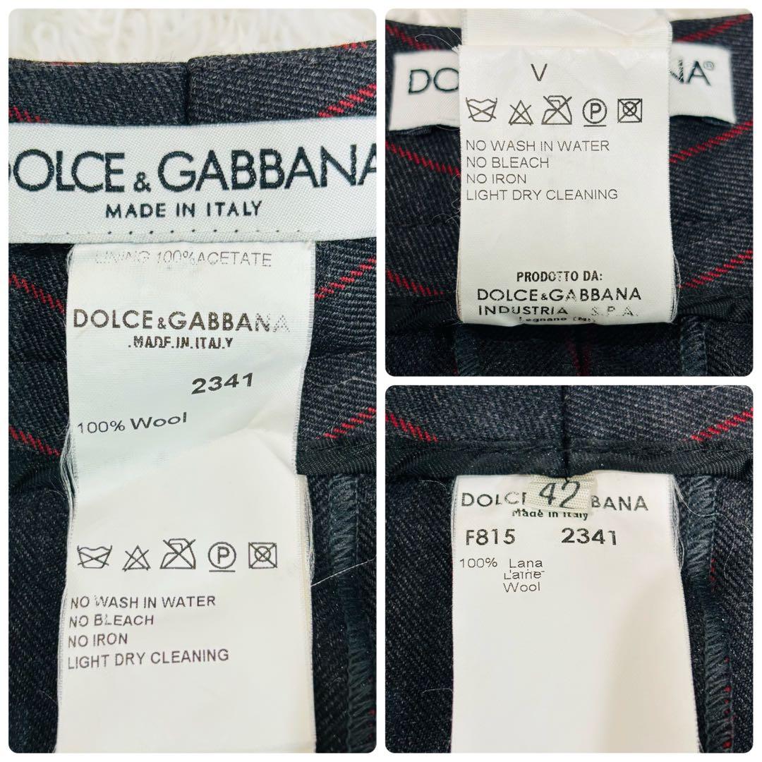 90s ドルチェ＆ガッバーナ ダブル ストライプ セットアップ XL ジャケット