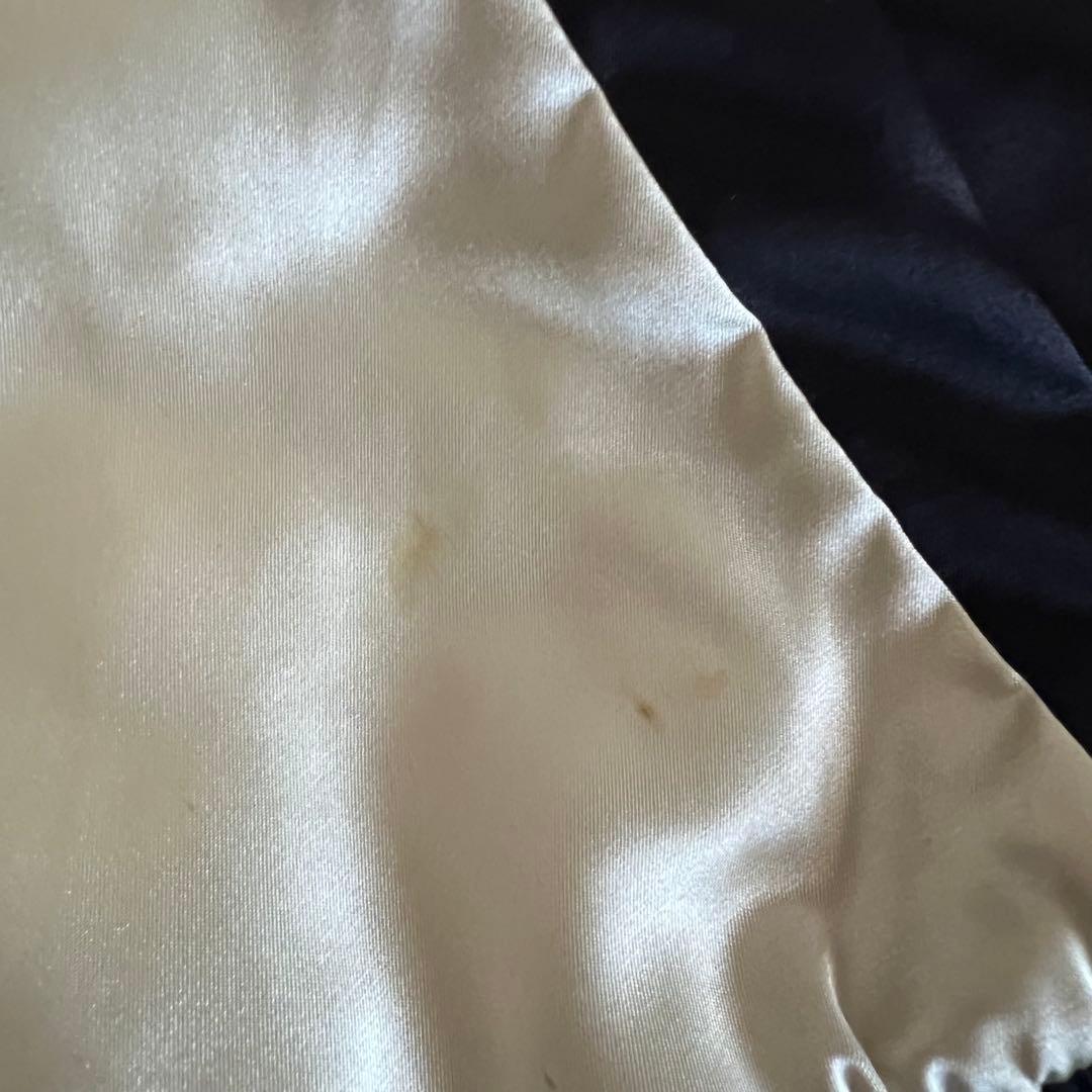 hosihime 星姫 ホシヒメ ウサギ 刺繍のサテン製スカジャン 兎