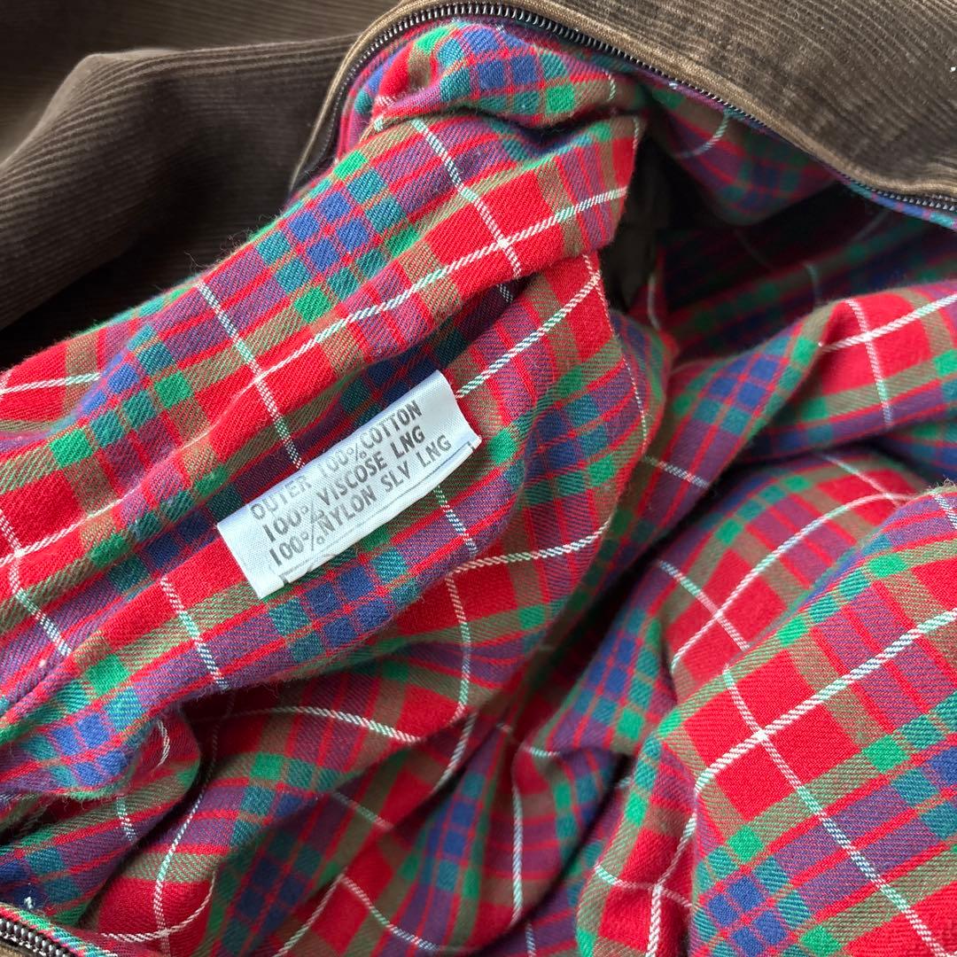 バラクータ G9 BARACUTA 80’s コーデュロイ 英国製