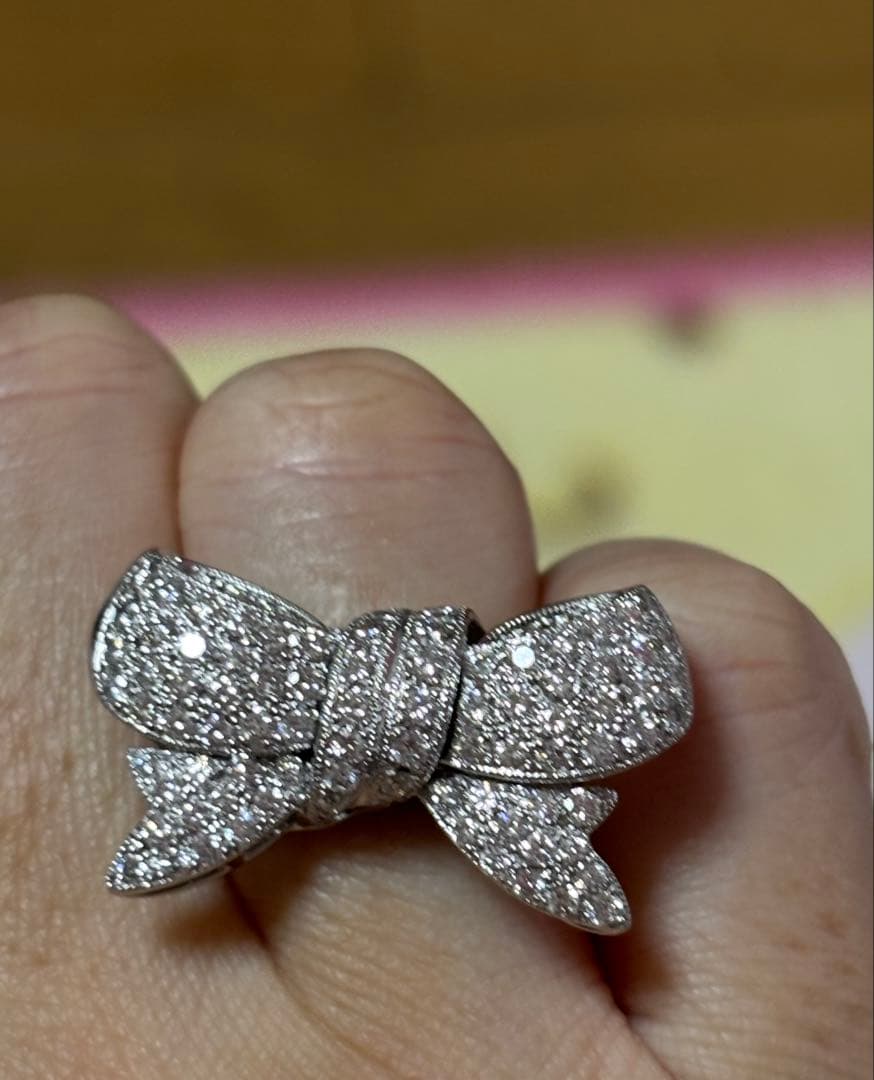 本日のみ　ポンテヴェキオ　リボンリング　　1/20日まで