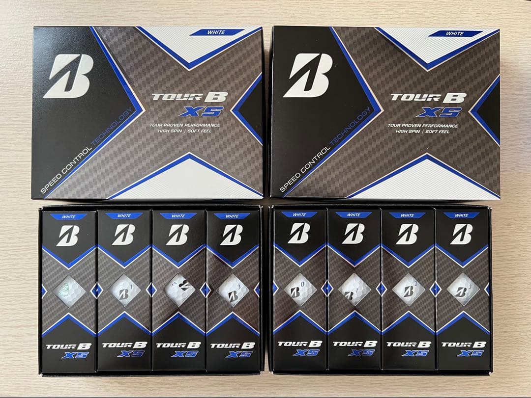 新品　ブリヂストンゴルフボールTOUR B XS　BRIDGESTONEGOLF