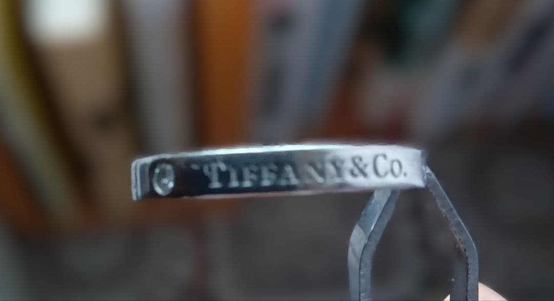 Tiffany & Co. プラチナPt950　3ポイントダイヤリング