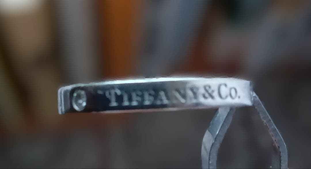 Tiffany & Co. プラチナPt950　3ポイントダイヤリング