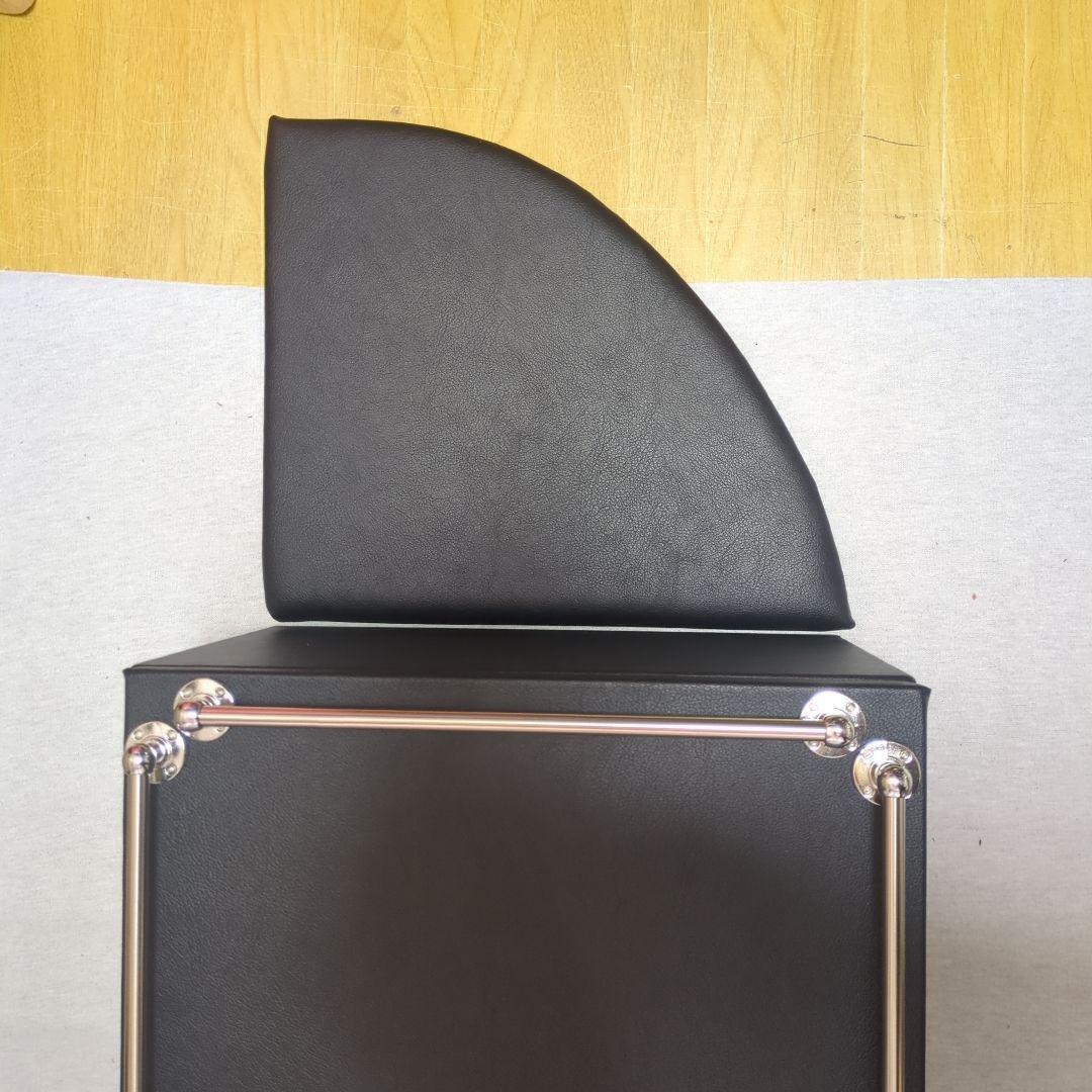 【YUKI】コンソールBOX棚（載せタイプ）&コンソール前蓋【BKレザー】