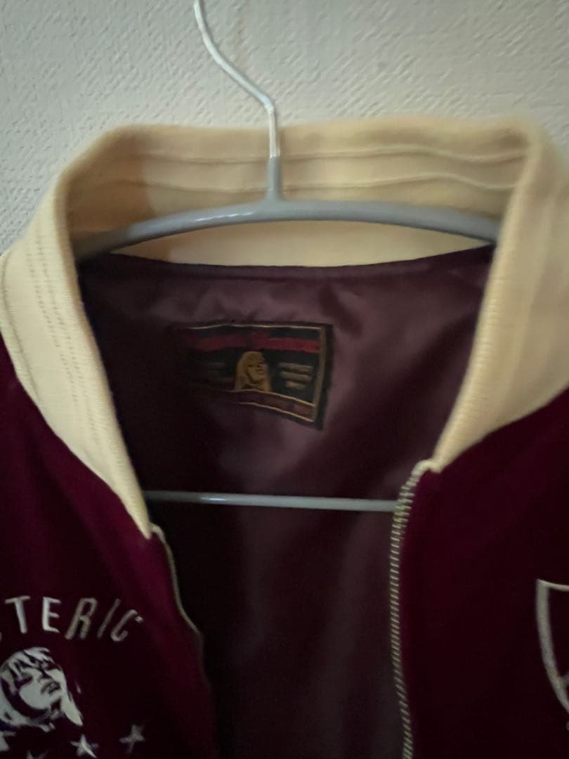 HYSTERIC GLAMOUR　S　ベロア　スカジャン