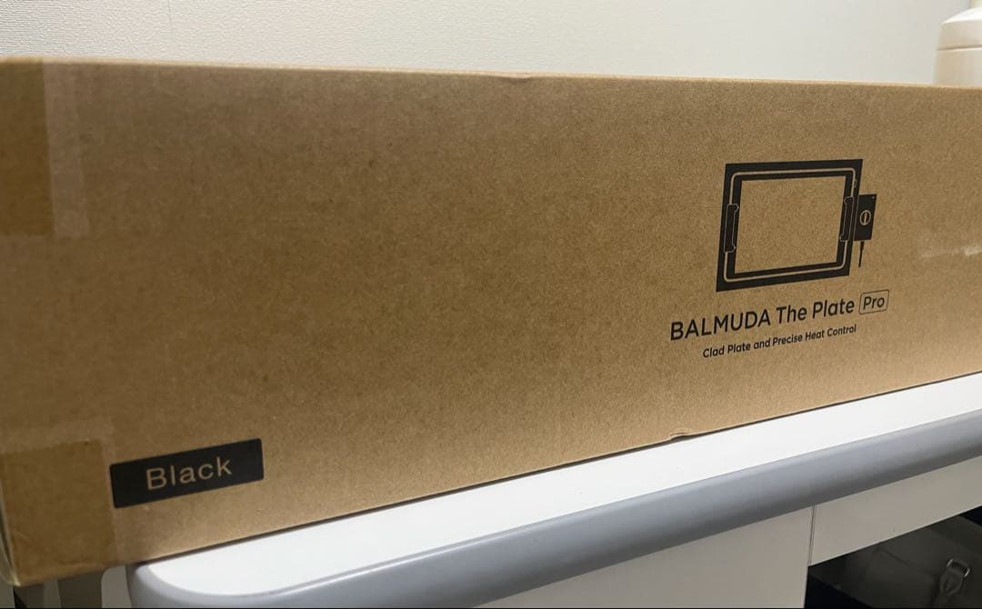 【新品未開封】BALMUDA The Plate Pro K10A-BK