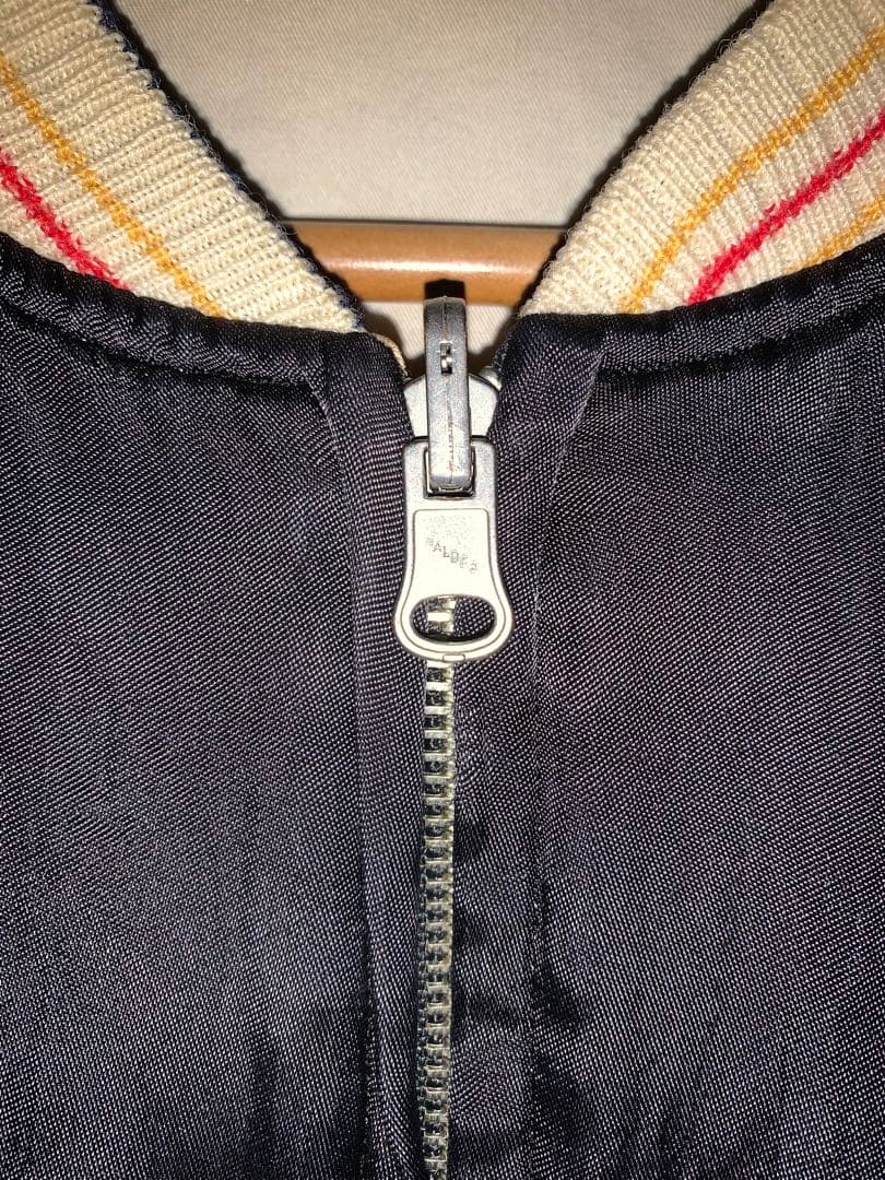 Pherrow's ネイビーホワイトスカジャン