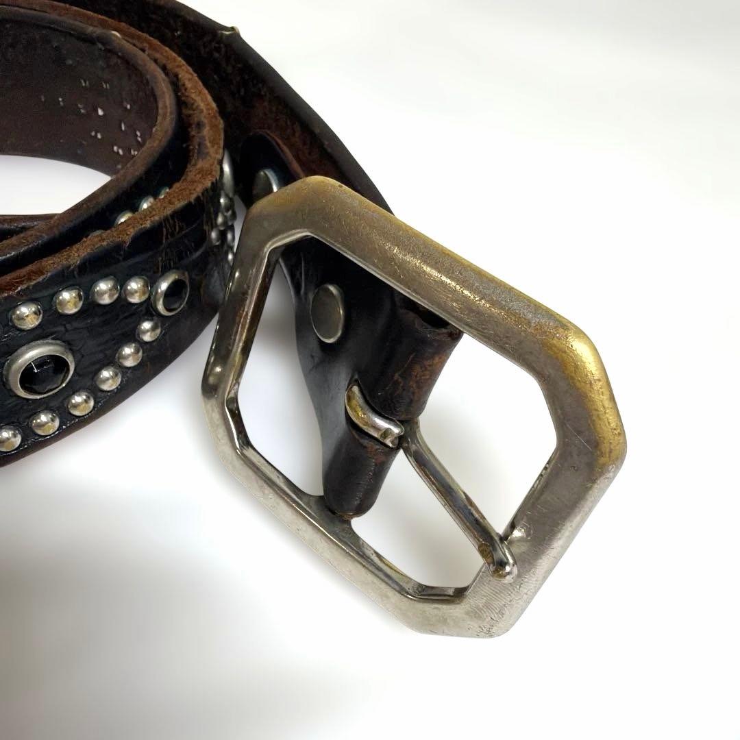 HTC オーバーレイピーナッツベルト ブラック スネーク パイソン レザー