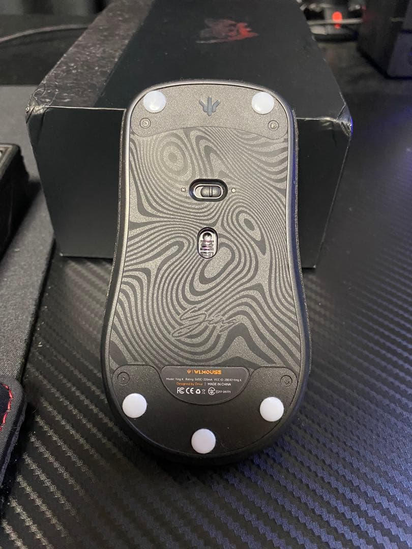 wlmouse ying 影 black