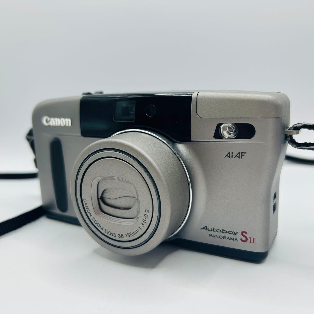美品 Canon Autoboy S II カメラケース付き　フィルムカメラ