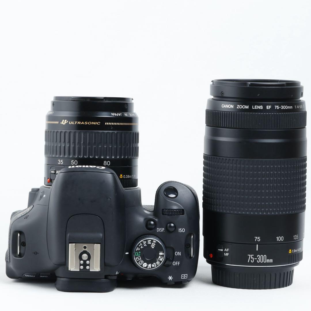 023★初心者★デジタル一眼レフ★Canon★ダブルレンズ★kissx5
