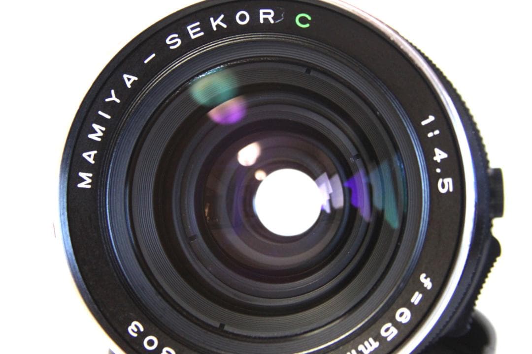 【美品】MAMIYA SEKOR C 65mm F4.5 マミヤ