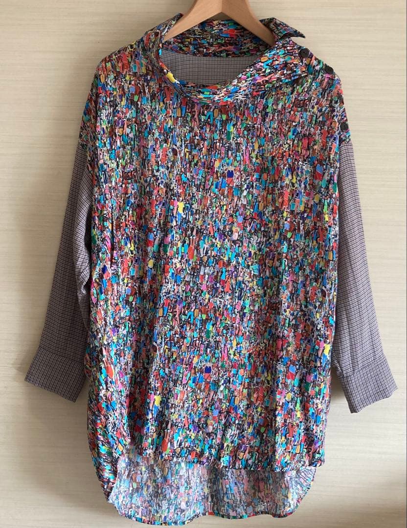 ◆ Sensounico Cube-Cube チュニック丈ブラウス ◆ 38