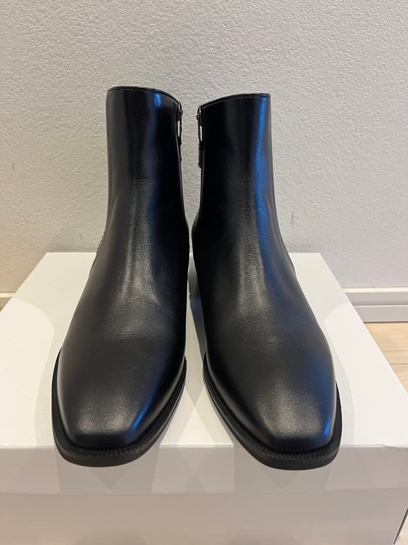 【最終価格】ダイアナ　サイドゴアスクエアトゥショートブーツ