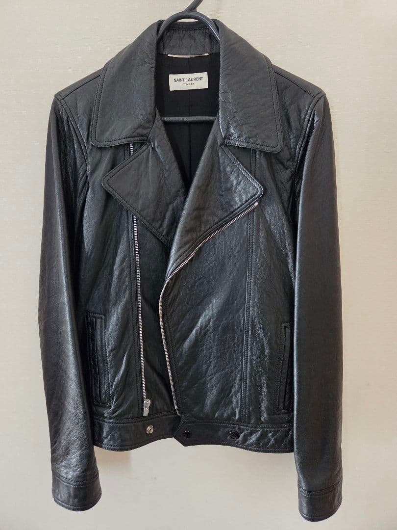 SAINT LAURENT 15AW エディ期 レザージャケット 44サイズ