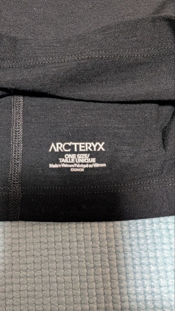 【未使用】ライトウェイトネックゲイター/ネックウォーマー◆アークテリクス