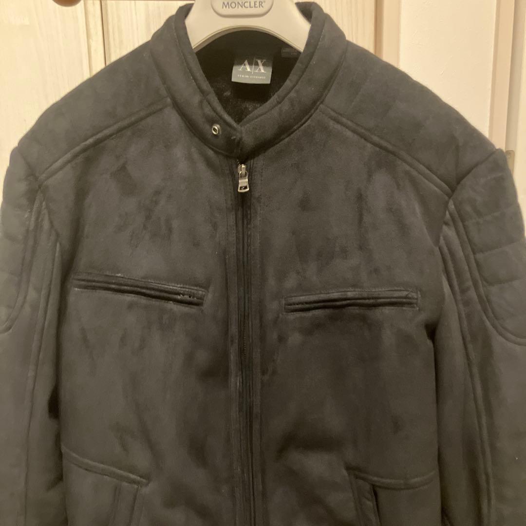 アルマーニエクスチェンジ　フェイクムートンジャケット 裏ボアメンズ Mサイズ