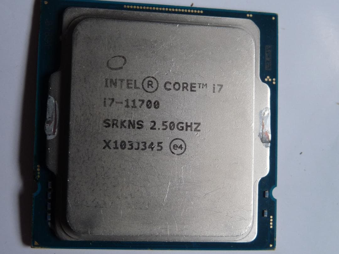 Intel Core i7-11700 CPU 2.50GHz 第１１世代現状品