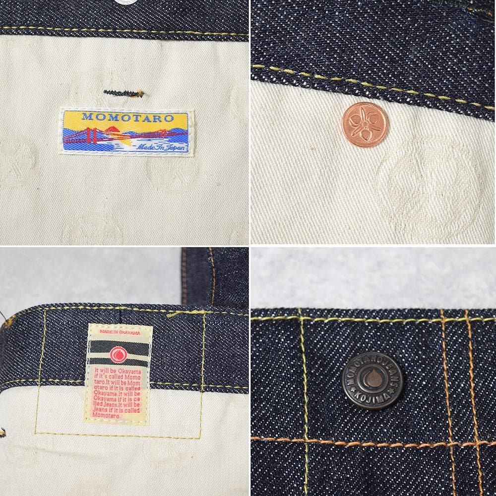 【新品同様】桃太郎ジーンズ MOMOTARO JEANS 出陣デニムトートバッグ