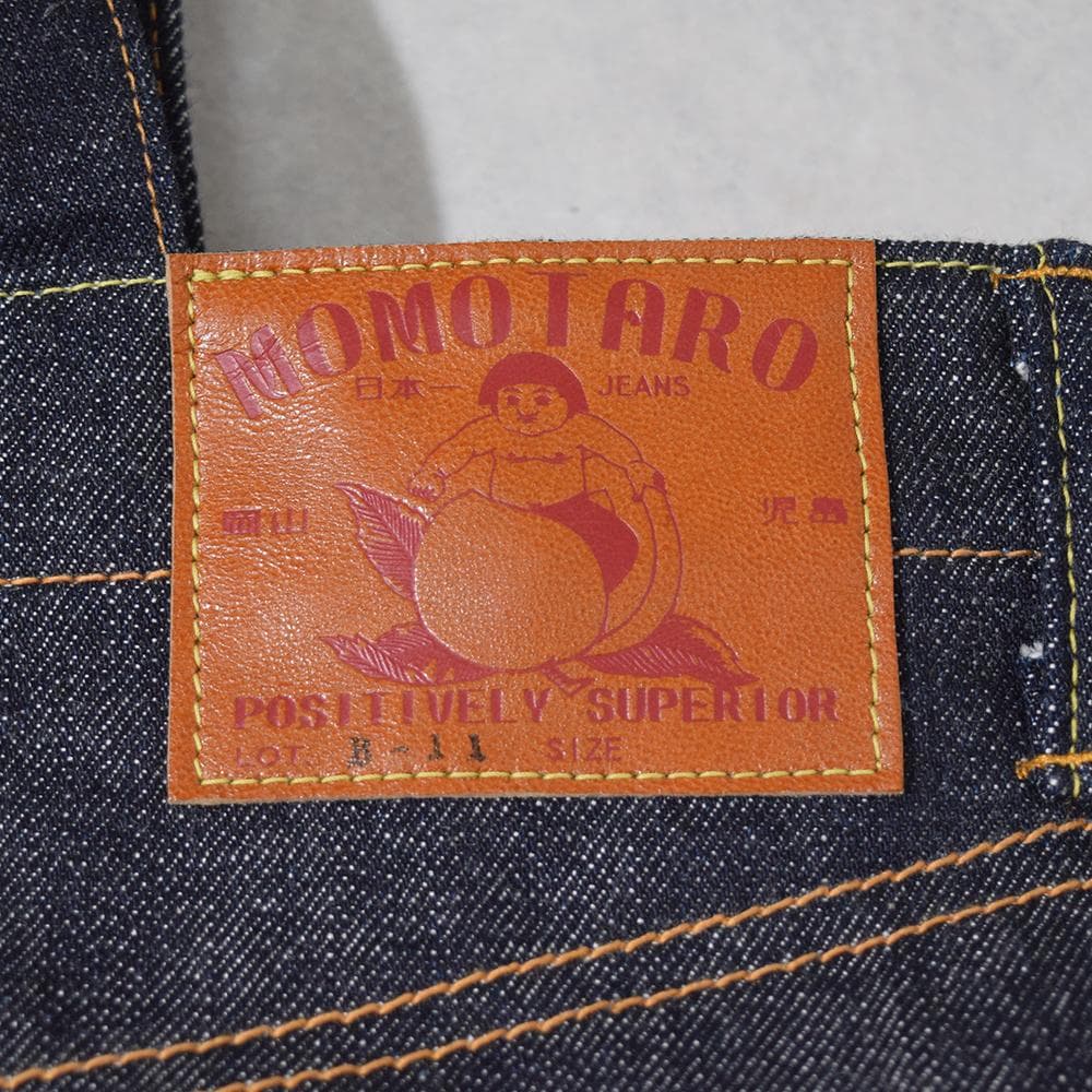 【新品同様】桃太郎ジーンズ MOMOTARO JEANS 出陣デニムトートバッグ