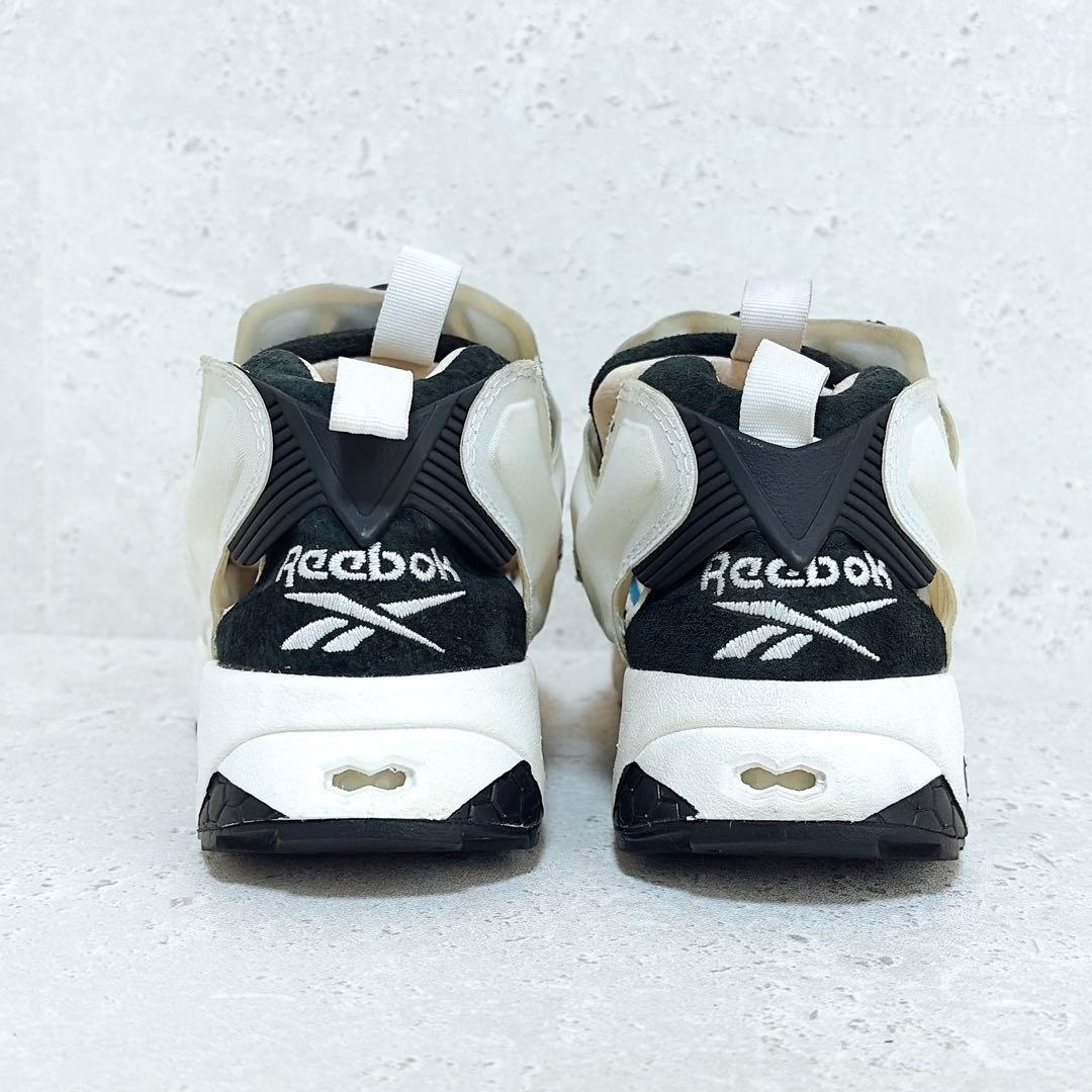 リーボック インスタポンプフューリー スニーカー ブラック ホワイト 26cm