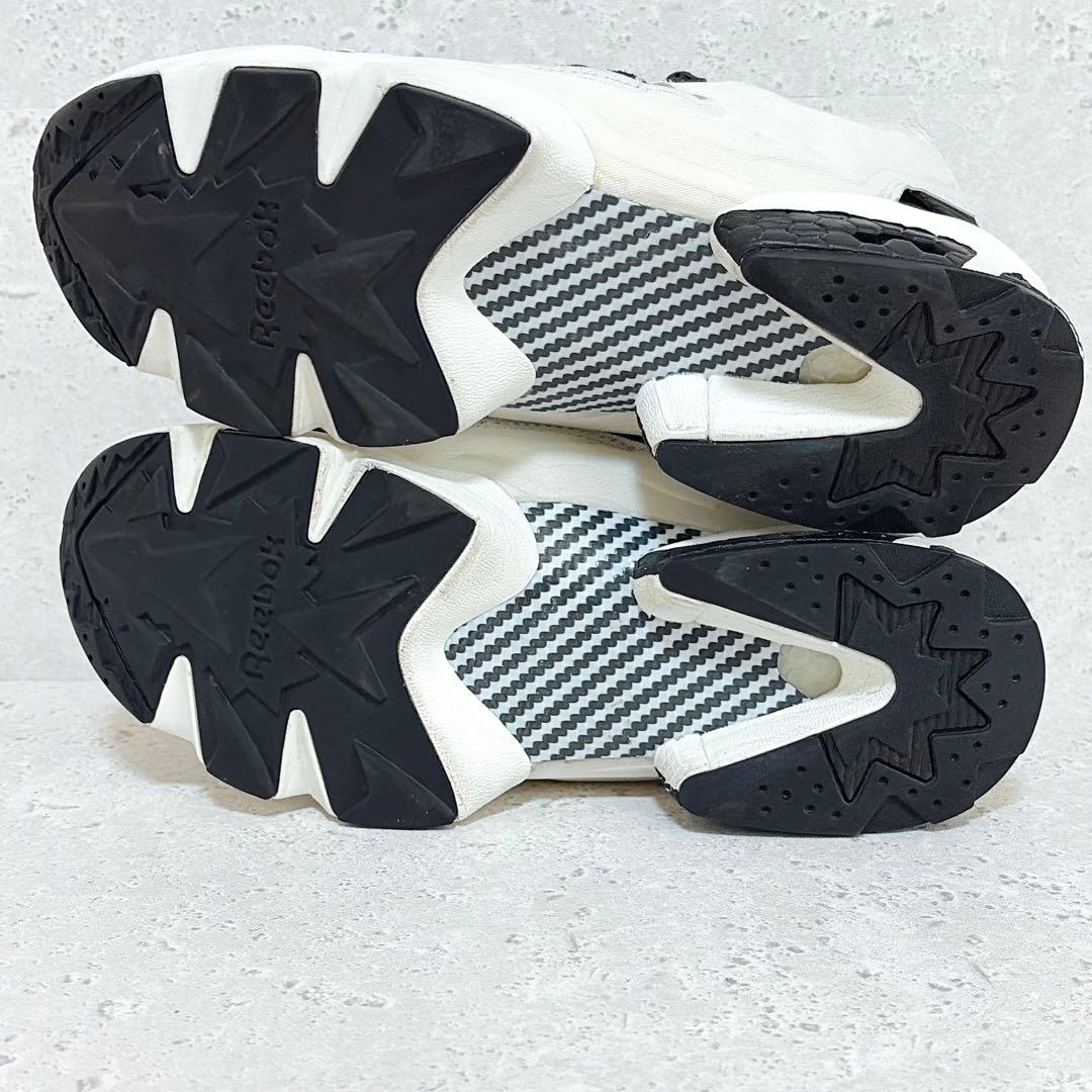 リーボック インスタポンプフューリー スニーカー ブラック ホワイト 26cm