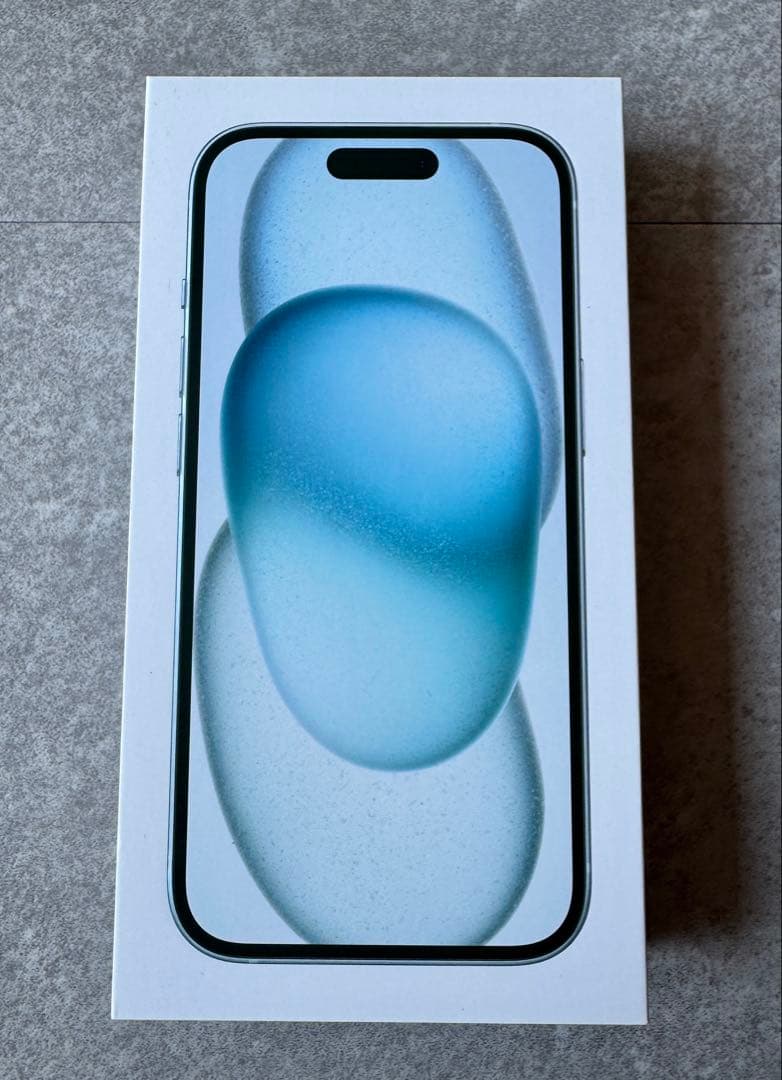 【ほぼ新品•未使用】iPhone15 128GB ブルー