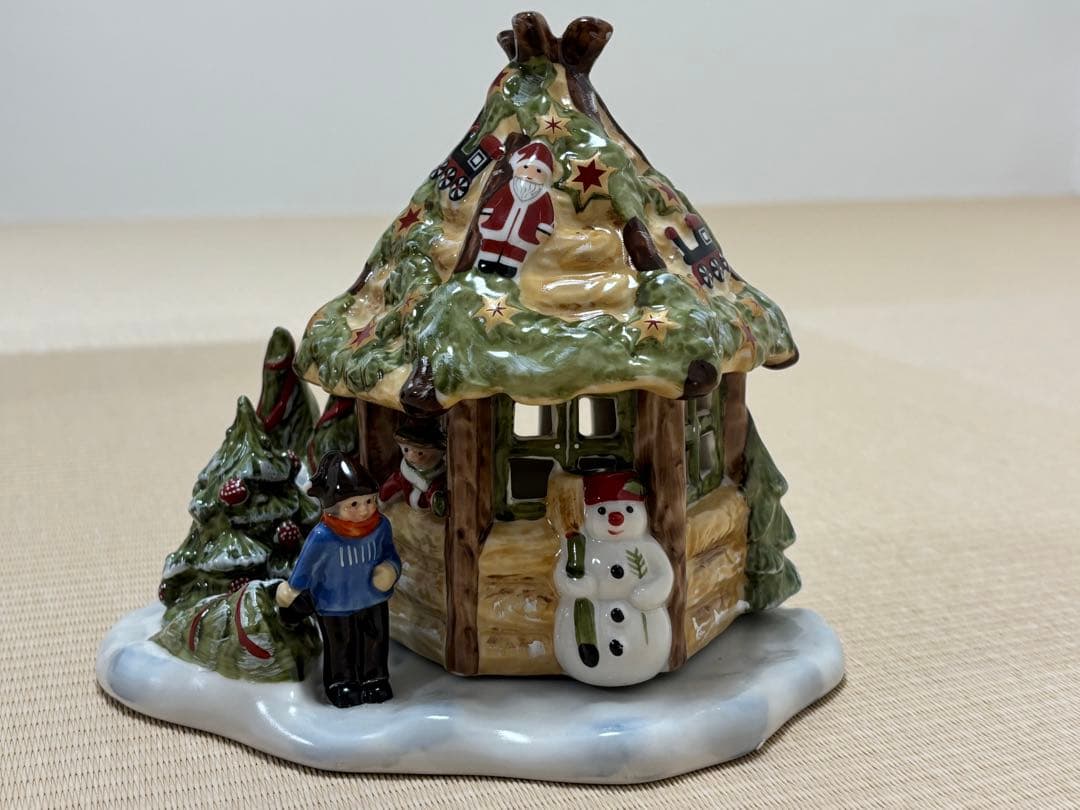 ひ*く様 ＊未使用＊【ビレロイ&ボッホ】クリスマス キャンドルホルダーハウス