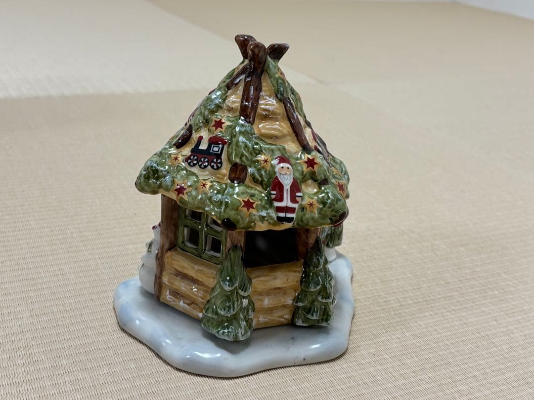 ひ*く様 ＊未使用＊【ビレロイ&ボッホ】クリスマス キャンドルホルダーハウス