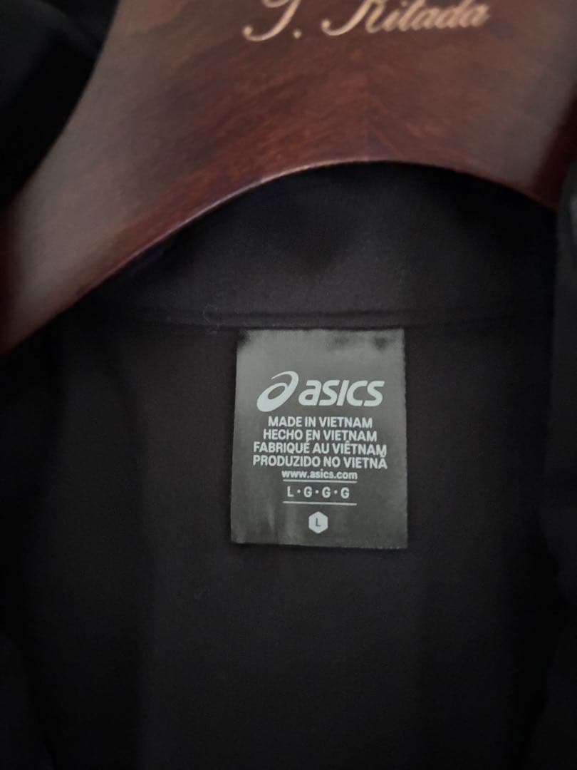 ASICS ROADランニングウィンタージャケット メンズLサイズ