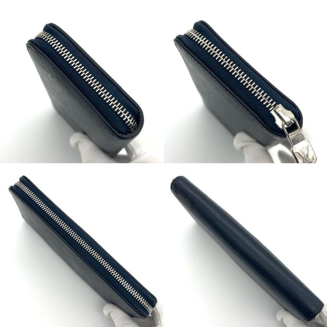 限界価格❣️ルイヴィトン タイガ 長財布 ジッピー ヴェルティカル ネイビー 箱付