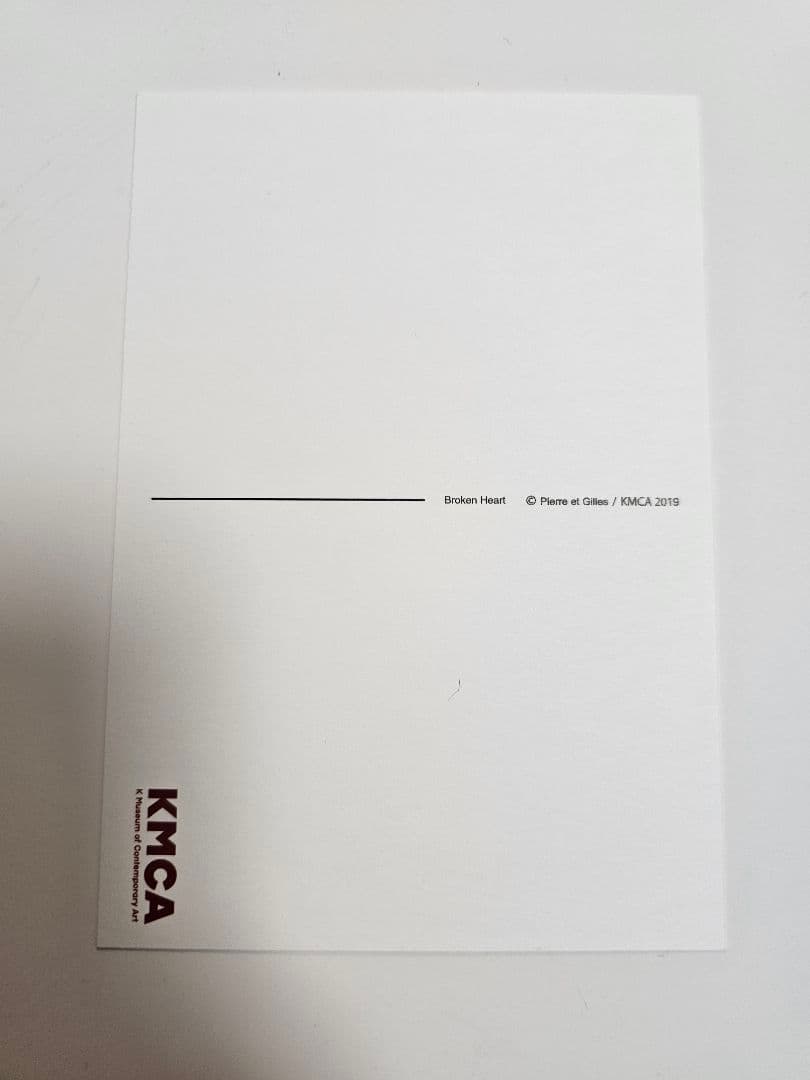 【BIGBANG TOP】ピエール・エ・ジル展 ポストカードセット3枚