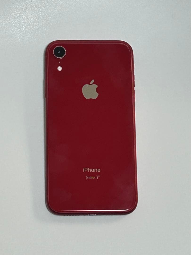 ジャンク品 Apple iPhone XR 赤
