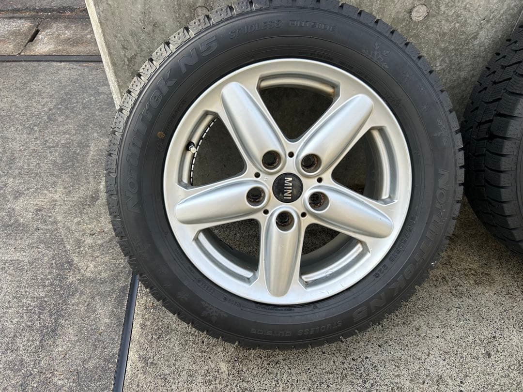 クロスオーバーミニ R60 純正 16インチ ホイール タイヤセット