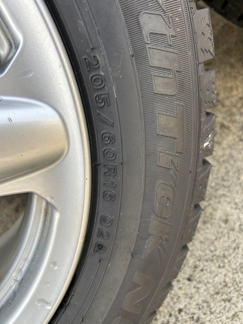 クロスオーバーミニ R60 純正 16インチ ホイール タイヤセット