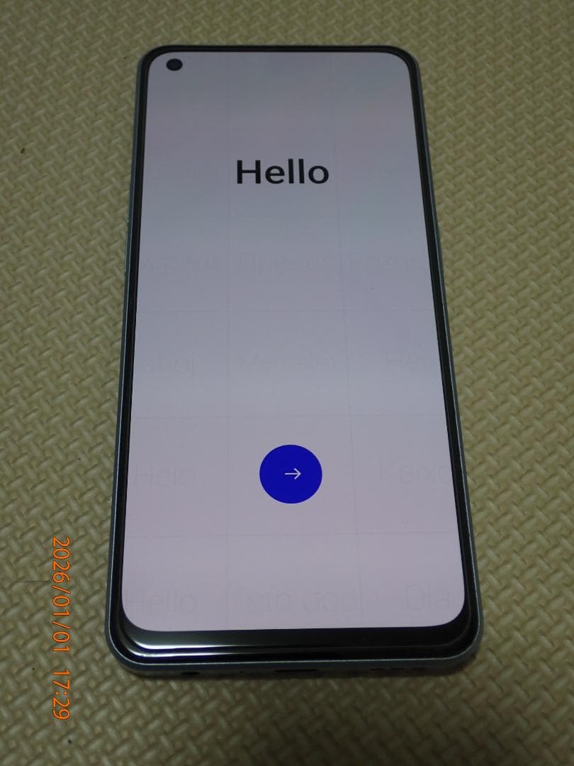 OPPO Reno7A SIMフリー ドリームブルー