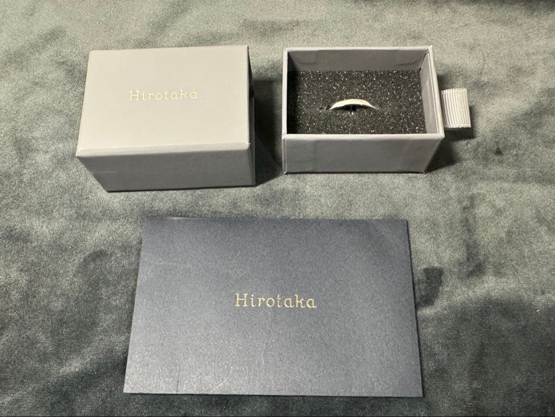 SK HIROTAKA ヒロタカ　ピアス　k10 シルバー